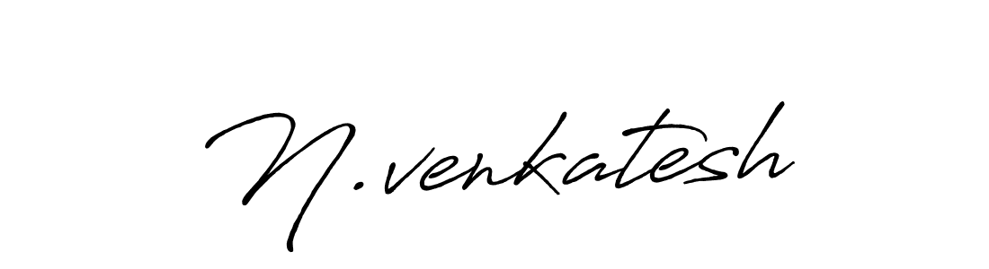 Use a signature maker to create a handwritten signature online. With this signature software, you can design (Antro_Vectra_Bolder) your own signature for name N.venkatesh. N.venkatesh signature style 7 images and pictures png