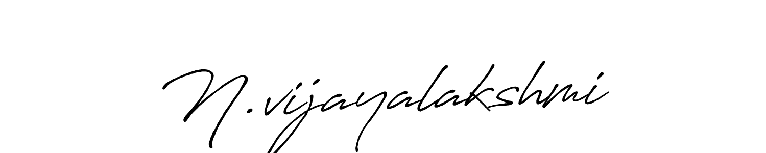 The best way (Antro_Vectra_Bolder) to make a short signature is to pick only two or three words in your name. The name N.vijayalakshmi include a total of six letters. For converting this name. N.vijayalakshmi signature style 7 images and pictures png