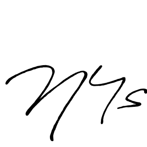 How to Draw N4s signature style? Antro_Vectra_Bolder is a latest design signature styles for name N4s. N4s signature style 7 images and pictures png