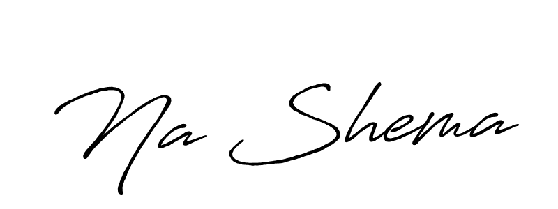 It looks lik you need a new signature style for name Na Shema. Design unique handwritten (Antro_Vectra_Bolder) signature with our free signature maker in just a few clicks. Na Shema signature style 7 images and pictures png