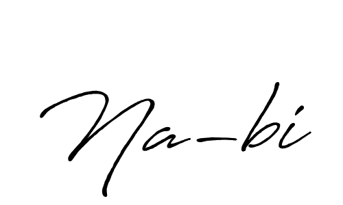 How to Draw Na-bi signature style? Antro_Vectra_Bolder is a latest design signature styles for name Na-bi. Na-bi signature style 7 images and pictures png