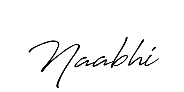 Also we have Naabhi name is the best signature style. Create professional handwritten signature collection using Antro_Vectra_Bolder autograph style. Naabhi signature style 7 images and pictures png