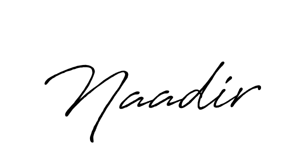 Similarly Antro_Vectra_Bolder is the best handwritten signature design. Signature creator online .You can use it as an online autograph creator for name Naadir. Naadir signature style 7 images and pictures png