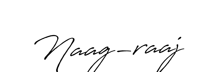 Design your own signature with our free online signature maker. With this signature software, you can create a handwritten (Antro_Vectra_Bolder) signature for name Naag-raaj. Naag-raaj signature style 7 images and pictures png
