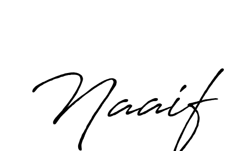 Also we have Naaif name is the best signature style. Create professional handwritten signature collection using Antro_Vectra_Bolder autograph style. Naaif signature style 7 images and pictures png