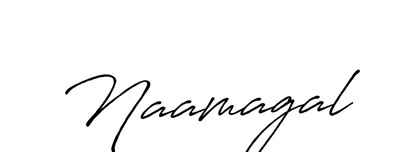 Also You can easily find your signature by using the search form. We will create Naamagal name handwritten signature images for you free of cost using Antro_Vectra_Bolder sign style. Naamagal signature style 7 images and pictures png