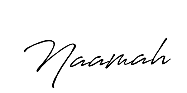 Also You can easily find your signature by using the search form. We will create Naamah name handwritten signature images for you free of cost using Antro_Vectra_Bolder sign style. Naamah signature style 7 images and pictures png