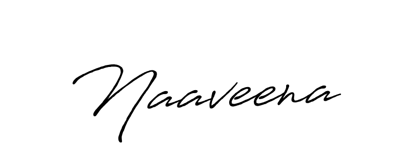 Also we have Naaveena name is the best signature style. Create professional handwritten signature collection using Antro_Vectra_Bolder autograph style. Naaveena signature style 7 images and pictures png