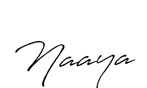 Also we have Naaya name is the best signature style. Create professional handwritten signature collection using Antro_Vectra_Bolder autograph style. Naaya signature style 7 images and pictures png