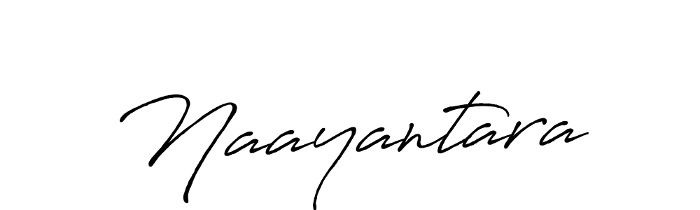 Use a signature maker to create a handwritten signature online. With this signature software, you can design (Antro_Vectra_Bolder) your own signature for name Naayantara. Naayantara signature style 7 images and pictures png