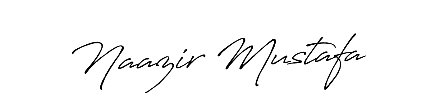 The best way (Antro_Vectra_Bolder) to make a short signature is to pick only two or three words in your name. The name Naazir Mustafa include a total of six letters. For converting this name. Naazir Mustafa signature style 7 images and pictures png