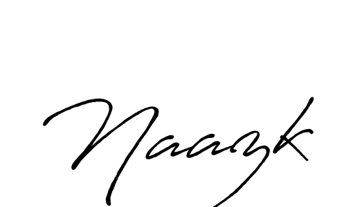 Once you've used our free online signature maker to create your best signature Antro_Vectra_Bolder style, it's time to enjoy all of the benefits that Naazk name signing documents. Naazk signature style 7 images and pictures png