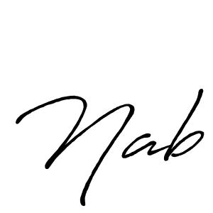 Once you've used our free online signature maker to create your best signature Antro_Vectra_Bolder style, it's time to enjoy all of the benefits that Nab name signing documents. Nab signature style 7 images and pictures png