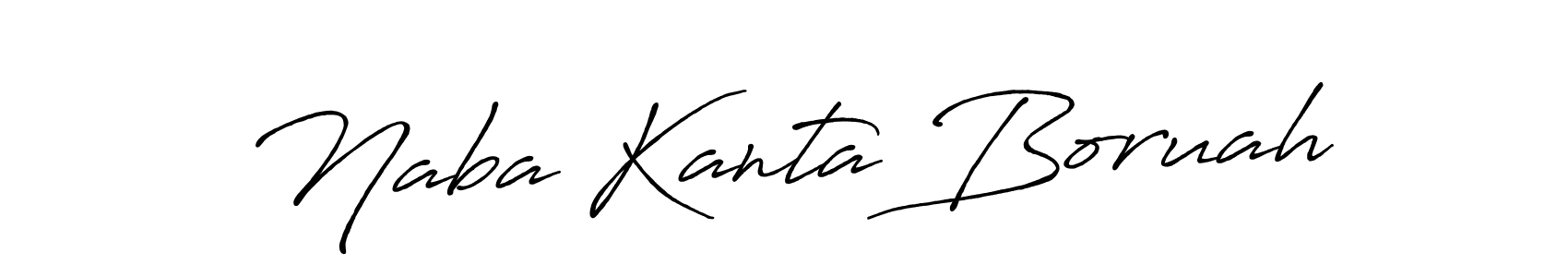 Naba Kanta Boruah stylish signature style. Best Handwritten Sign (Antro_Vectra_Bolder) for my name. Handwritten Signature Collection Ideas for my name Naba Kanta Boruah. Naba Kanta Boruah signature style 7 images and pictures png