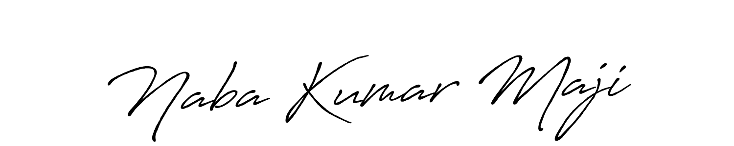 How to make Naba Kumar Maji signature? Antro_Vectra_Bolder is a professional autograph style. Create handwritten signature for Naba Kumar Maji name. Naba Kumar Maji signature style 7 images and pictures png