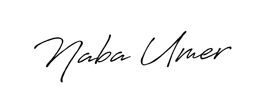 Antro_Vectra_Bolder is a professional signature style that is perfect for those who want to add a touch of class to their signature. It is also a great choice for those who want to make their signature more unique. Get Naba Umer name to fancy signature for free. Naba Umer signature style 7 images and pictures png