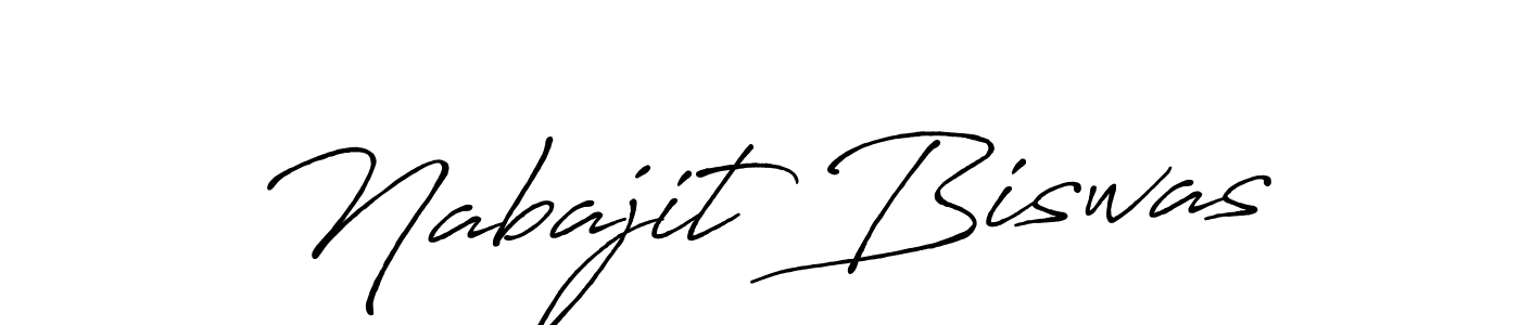 It looks lik you need a new signature style for name Nabajit Biswas. Design unique handwritten (Antro_Vectra_Bolder) signature with our free signature maker in just a few clicks. Nabajit Biswas signature style 7 images and pictures png
