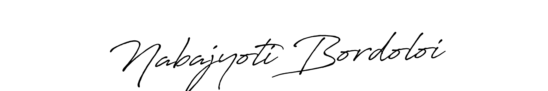 Antro_Vectra_Bolder is a professional signature style that is perfect for those who want to add a touch of class to their signature. It is also a great choice for those who want to make their signature more unique. Get Nabajyoti Bordoloi name to fancy signature for free. Nabajyoti Bordoloi signature style 7 images and pictures png