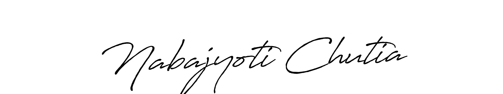 Antro_Vectra_Bolder is a professional signature style that is perfect for those who want to add a touch of class to their signature. It is also a great choice for those who want to make their signature more unique. Get Nabajyoti Chutia name to fancy signature for free. Nabajyoti Chutia signature style 7 images and pictures png