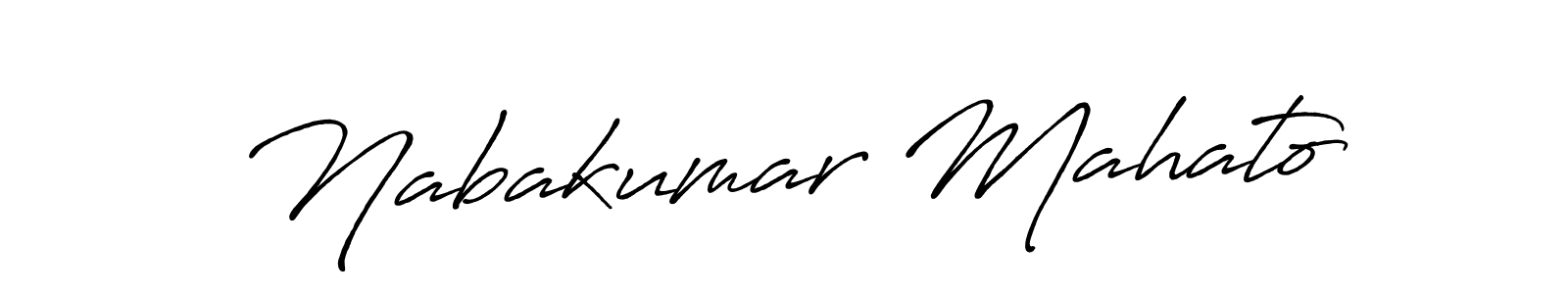 if you are searching for the best signature style for your name Nabakumar Mahato. so please give up your signature search. here we have designed multiple signature styles  using Antro_Vectra_Bolder. Nabakumar Mahato signature style 7 images and pictures png