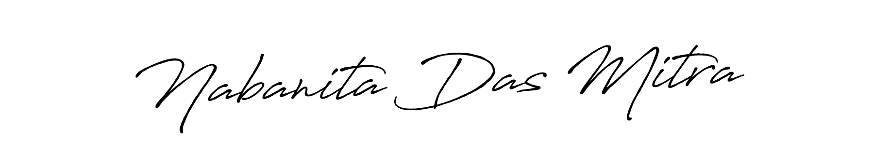 Antro_Vectra_Bolder is a professional signature style that is perfect for those who want to add a touch of class to their signature. It is also a great choice for those who want to make their signature more unique. Get Nabanita Das Mitra name to fancy signature for free. Nabanita Das Mitra signature style 7 images and pictures png