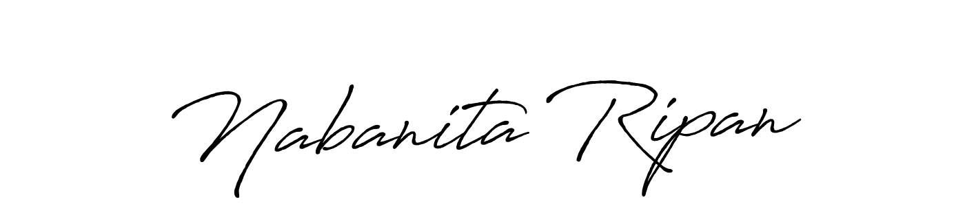 How to Draw Nabanita Ripan signature style? Antro_Vectra_Bolder is a latest design signature styles for name Nabanita Ripan. Nabanita Ripan signature style 7 images and pictures png