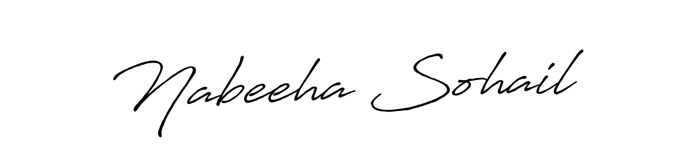 Here are the top 10 professional signature styles for the name Nabeeha Sohail. These are the best autograph styles you can use for your name. Nabeeha Sohail signature style 7 images and pictures png