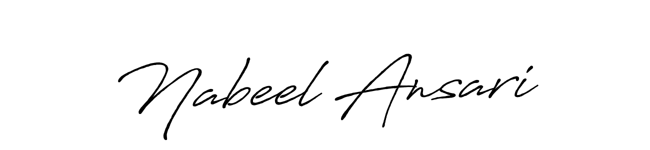 How to Draw Nabeel Ansari signature style? Antro_Vectra_Bolder is a latest design signature styles for name Nabeel Ansari. Nabeel Ansari signature style 7 images and pictures png