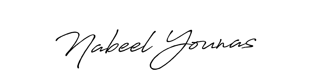 This is the best signature style for the Nabeel Younas name. Also you like these signature font (Antro_Vectra_Bolder). Mix name signature. Nabeel Younas signature style 7 images and pictures png