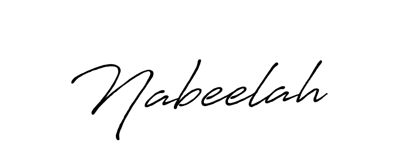 It looks lik you need a new signature style for name Nabeelah. Design unique handwritten (Antro_Vectra_Bolder) signature with our free signature maker in just a few clicks. Nabeelah signature style 7 images and pictures png