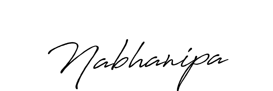 Similarly Antro_Vectra_Bolder is the best handwritten signature design. Signature creator online .You can use it as an online autograph creator for name Nabhanipa. Nabhanipa signature style 7 images and pictures png