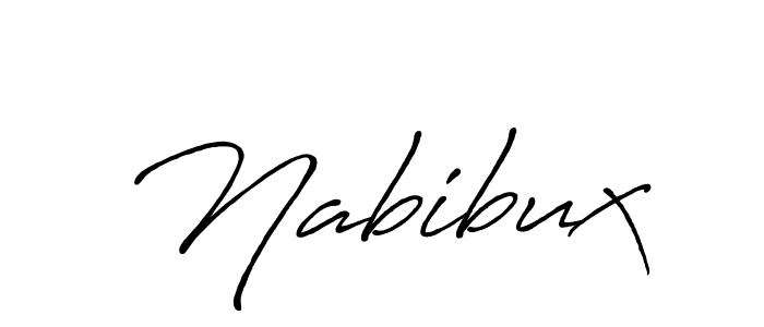 It looks lik you need a new signature style for name Nabibux. Design unique handwritten (Antro_Vectra_Bolder) signature with our free signature maker in just a few clicks. Nabibux signature style 7 images and pictures png