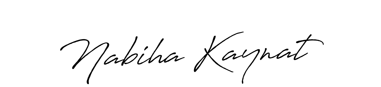 if you are searching for the best signature style for your name Nabiha Kaynat. so please give up your signature search. here we have designed multiple signature styles  using Antro_Vectra_Bolder. Nabiha Kaynat signature style 7 images and pictures png
