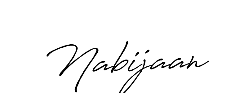 Also You can easily find your signature by using the search form. We will create Nabijaan name handwritten signature images for you free of cost using Antro_Vectra_Bolder sign style. Nabijaan signature style 7 images and pictures png