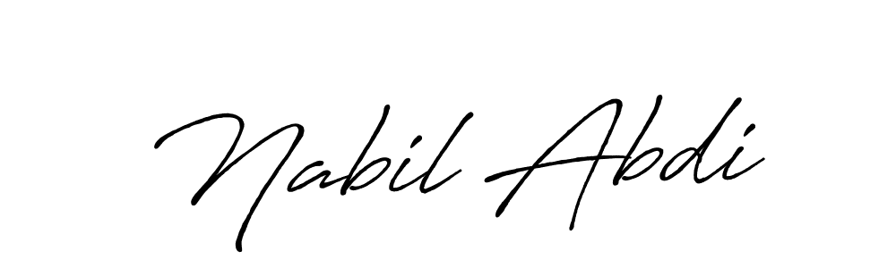 How to Draw Nabil Abdi signature style? Antro_Vectra_Bolder is a latest design signature styles for name Nabil Abdi. Nabil Abdi signature style 7 images and pictures png