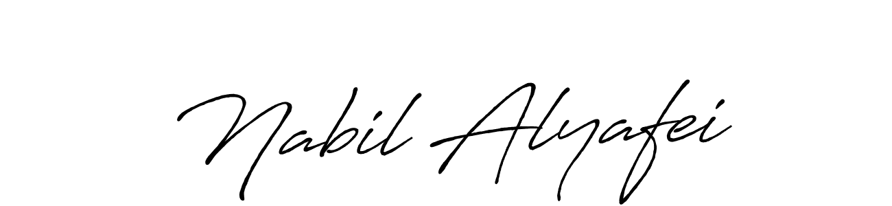 You should practise on your own different ways (Antro_Vectra_Bolder) to write your name (Nabil Alyafei) in signature. don't let someone else do it for you. Nabil Alyafei signature style 7 images and pictures png