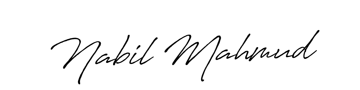 Here are the top 10 professional signature styles for the name Nabil Mahmud. These are the best autograph styles you can use for your name. Nabil Mahmud signature style 7 images and pictures png