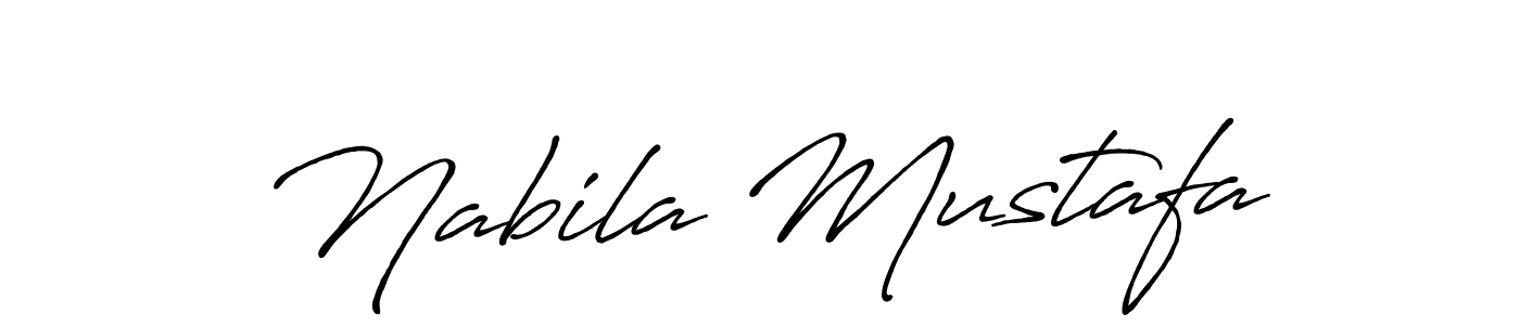 How to Draw Nabila Mustafa signature style? Antro_Vectra_Bolder is a latest design signature styles for name Nabila Mustafa. Nabila Mustafa signature style 7 images and pictures png