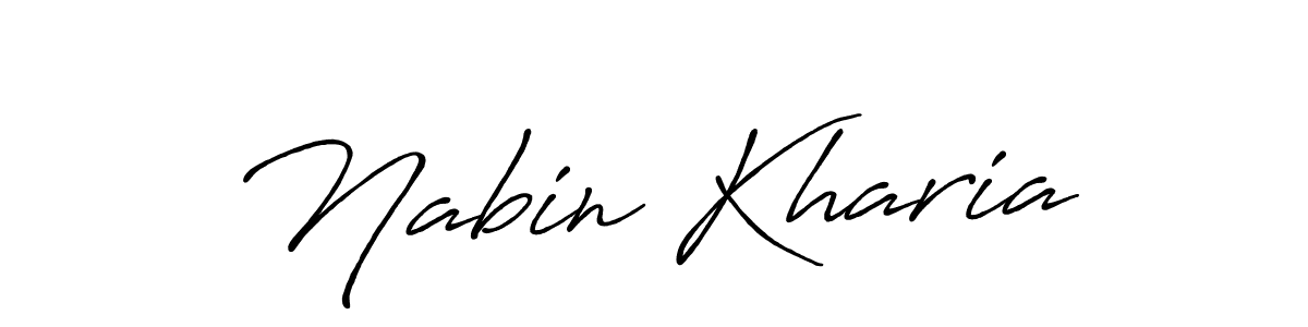 It looks lik you need a new signature style for name Nabin Kharia. Design unique handwritten (Antro_Vectra_Bolder) signature with our free signature maker in just a few clicks. Nabin Kharia signature style 7 images and pictures png