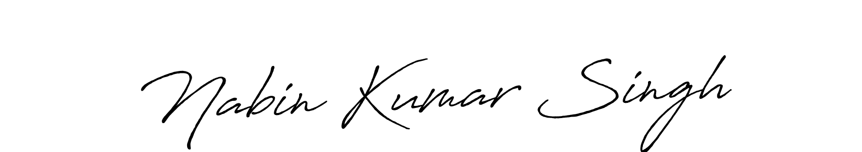 Also You can easily find your signature by using the search form. We will create Nabin Kumar Singh name handwritten signature images for you free of cost using Antro_Vectra_Bolder sign style. Nabin Kumar Singh signature style 7 images and pictures png