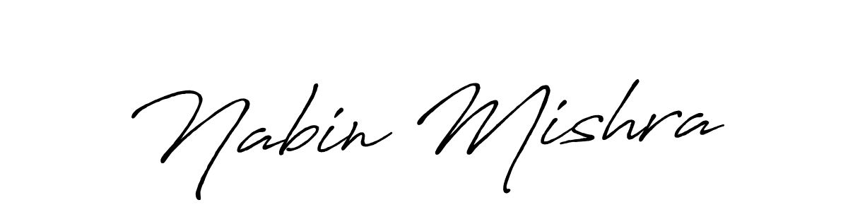 Here are the top 10 professional signature styles for the name Nabin Mishra. These are the best autograph styles you can use for your name. Nabin Mishra signature style 7 images and pictures png