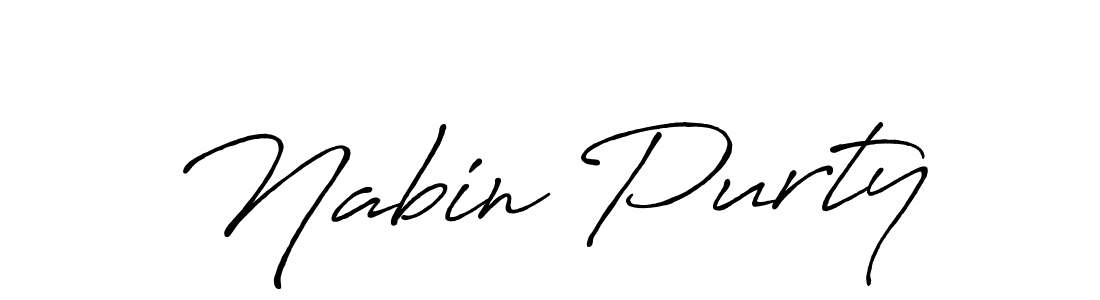 Antro_Vectra_Bolder is a professional signature style that is perfect for those who want to add a touch of class to their signature. It is also a great choice for those who want to make their signature more unique. Get Nabin Purty name to fancy signature for free. Nabin Purty signature style 7 images and pictures png