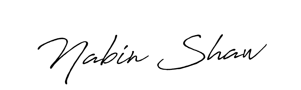 Here are the top 10 professional signature styles for the name Nabin Shaw. These are the best autograph styles you can use for your name. Nabin Shaw signature style 7 images and pictures png