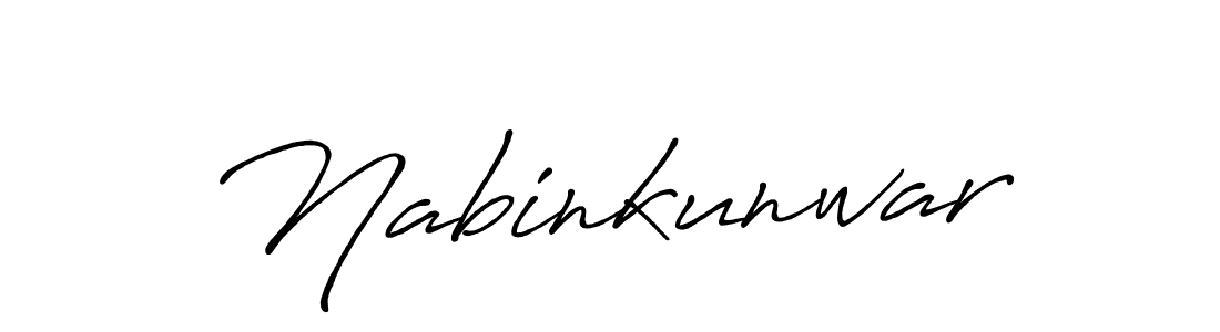 Make a short Nabinkunwar signature style. Manage your documents anywhere anytime using Antro_Vectra_Bolder. Create and add eSignatures, submit forms, share and send files easily. Nabinkunwar signature style 7 images and pictures png