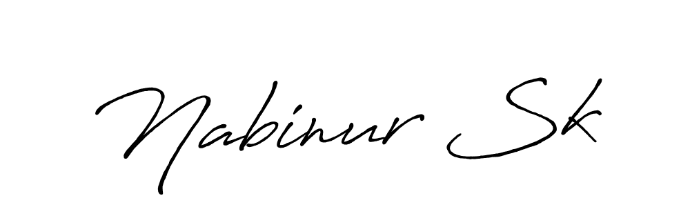 Use a signature maker to create a handwritten signature online. With this signature software, you can design (Antro_Vectra_Bolder) your own signature for name Nabinur Sk. Nabinur Sk signature style 7 images and pictures png