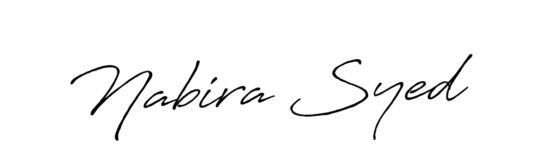 It looks lik you need a new signature style for name Nabira Syed. Design unique handwritten (Antro_Vectra_Bolder) signature with our free signature maker in just a few clicks. Nabira Syed signature style 7 images and pictures png