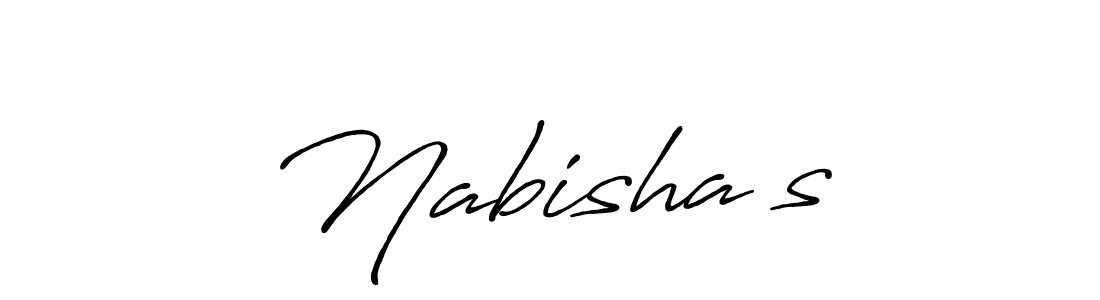 You should practise on your own different ways (Antro_Vectra_Bolder) to write your name (Nabisha’s) in signature. don't let someone else do it for you. Nabisha’s signature style 7 images and pictures png