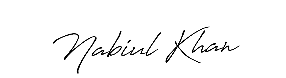 How to make Nabiul Khan signature? Antro_Vectra_Bolder is a professional autograph style. Create handwritten signature for Nabiul Khan name. Nabiul Khan signature style 7 images and pictures png