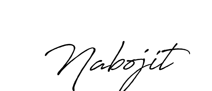 Nabojit stylish signature style. Best Handwritten Sign (Antro_Vectra_Bolder) for my name. Handwritten Signature Collection Ideas for my name Nabojit. Nabojit signature style 7 images and pictures png