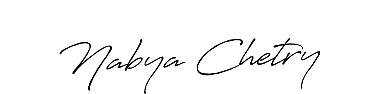 Once you've used our free online signature maker to create your best signature Antro_Vectra_Bolder style, it's time to enjoy all of the benefits that Nabya Chetry name signing documents. Nabya Chetry signature style 7 images and pictures png